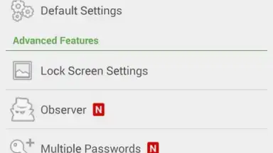 Capture d'écran de Smart App Lock 1