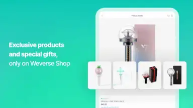 Capture d'écran de Weverse Shop 19