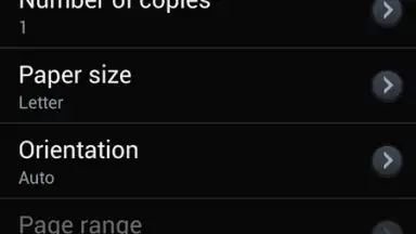 Capture d'écran de Samsung Print Service Plugin 9