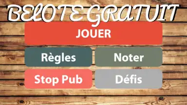 Capture d'écran de Belote Gratuit 3