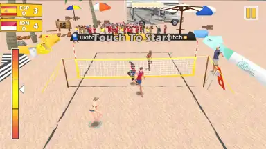 Capture d'écran de Volleyball: Spike Master 5