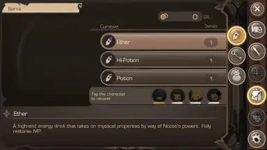 Capture d'écran de FINAL FANTASY XV POCKET EDITION 12