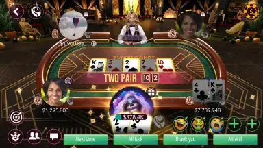 Capture d'écran de Zynga Poker 7