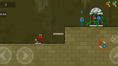 Capture d'écran de Red and Blue Stickman 4