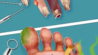Capture d'écran de ASMR Doctor Makeup Salon games 3