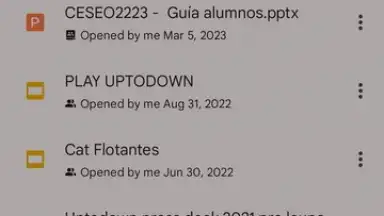 Capture d'écran de Google Slides 7