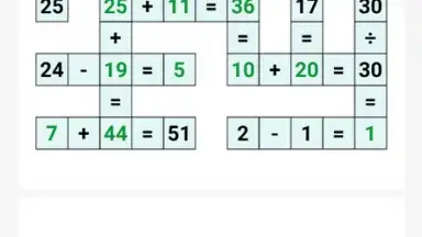 Capture d'écran de Cross Math 13