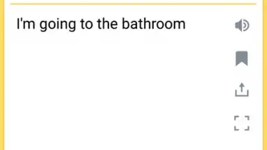 Capture d'écran de Yandex Translate 9