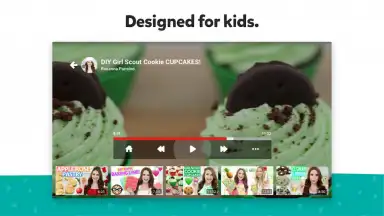 Capture d'écran de YouTube Kids for Android TV 1