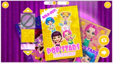 Capture d'écran de Sweet Baby Girl Pop Stars 4