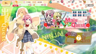 Capture d'écran de Moe! Ninja Girls RPG 1