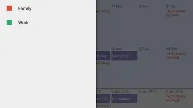 Capture d'écran de Touch Calendar Free 11