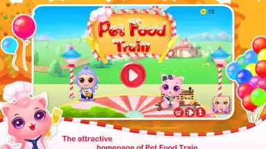 Capture d'écran de Pet Food Train 6