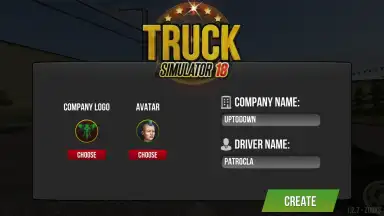 Capture d'écran de Truck Simulator 2018 1