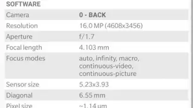 Capture d'écran de Device Info HW 7