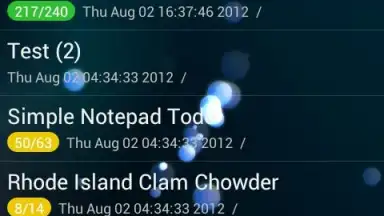 Capture d'écran de Simple Notepad 5