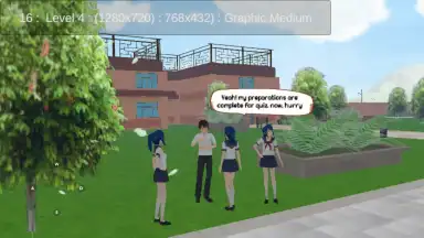 Capture d'écran de YUMI High School Simulator 3D 4