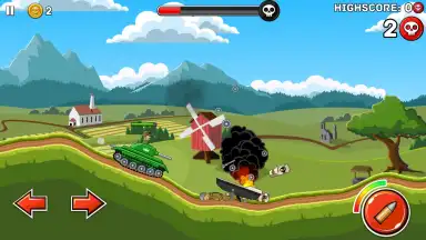 Capture d'écran de Hills of Steel 2