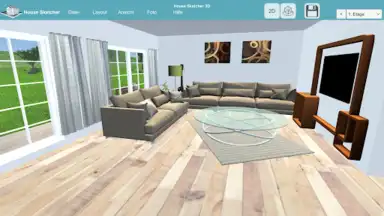 Capture d'écran de HOUSE SKETCHER | 3D FLOOR PLAN 3