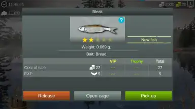 Capture d'écran de My Fishing World 5