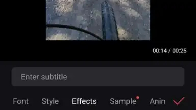 Capture d'écran de DJI Mimo 25