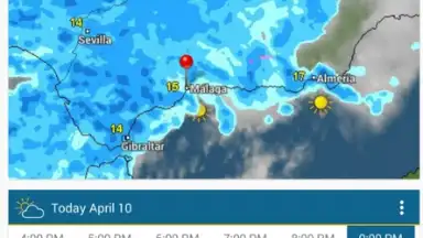 Capture d'écran de Weather & Radar 7