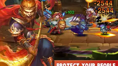Capture d'écran de Heroes Charge HD 1