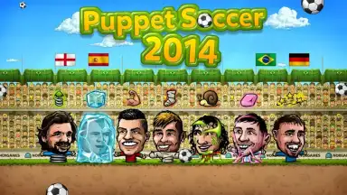 Capture d'écran de Puppet Soccer 2014 4