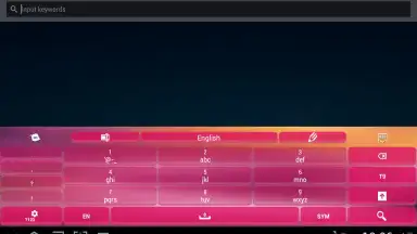 Capture d'écran de Pink Keyboard 5