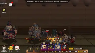 Capture d'écran de Tiny Samurai Showdown 16