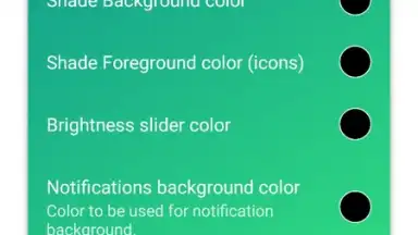 Capture d'écran de Power Shade: Notification Bar Changer & Manager 10