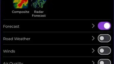 Capture d'écran de MyRadar Weather Radar 16