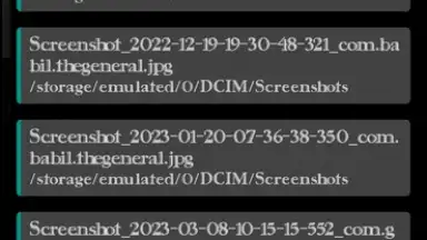 Capture d'écran de EGx File Manager 2