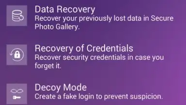 Capture d'écran de Secure Photo Gallery 1