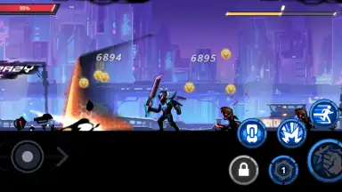 Capture d'écran de Cyber Fighters 7