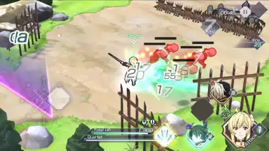 Capture d'écran de Grancrest War: QuartetConflict 8