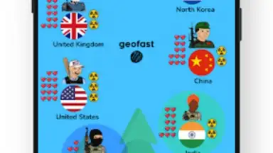 Capture d'écran de Geofast: Battle of Nations 5