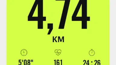 Capture d'écran de Nike Run Club 5