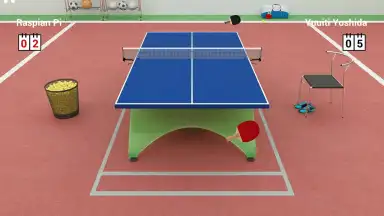 Capture d'écran de Virtual Table Tennis 2