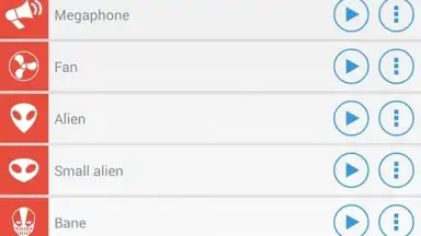 Capture d'écran de Voice Changer With Effects 4