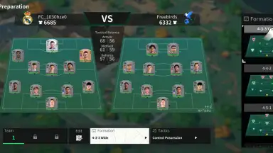 Capture d'écran de EA Sports FC Empires 9