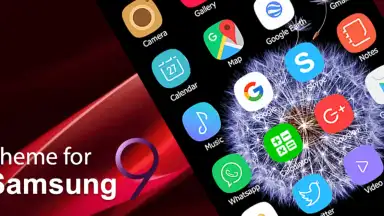 Capture d'écran de Samsung S9 Launcher - Themes and Wallpaper 2