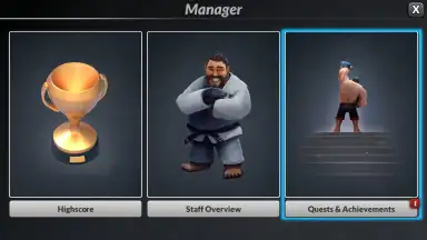 Capture d'écran de MMA Manager 6